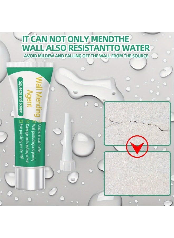 Yalla Pick Wall Putty Hole Repair, Safe Wall Mending Agent, Drywall Repair Kit with Nozzle,Spackle for Drywall Paste, Easy to Fill Holes for Aluminum Metal Plaster Sheetrock Ceiling - Image 4